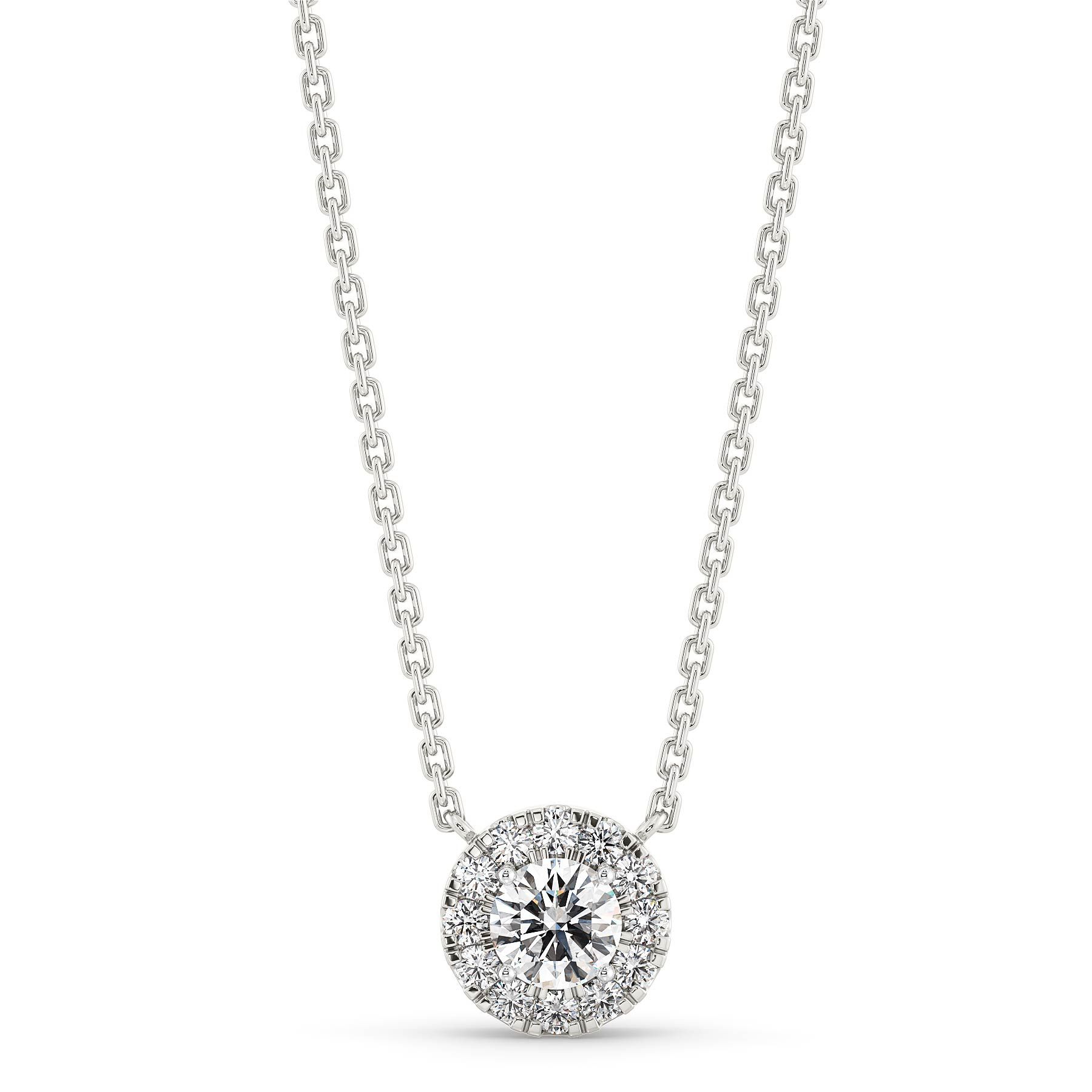 Idalia Diamond Necklace Lab-grown diamond NK of SVR in  Gold Metal
