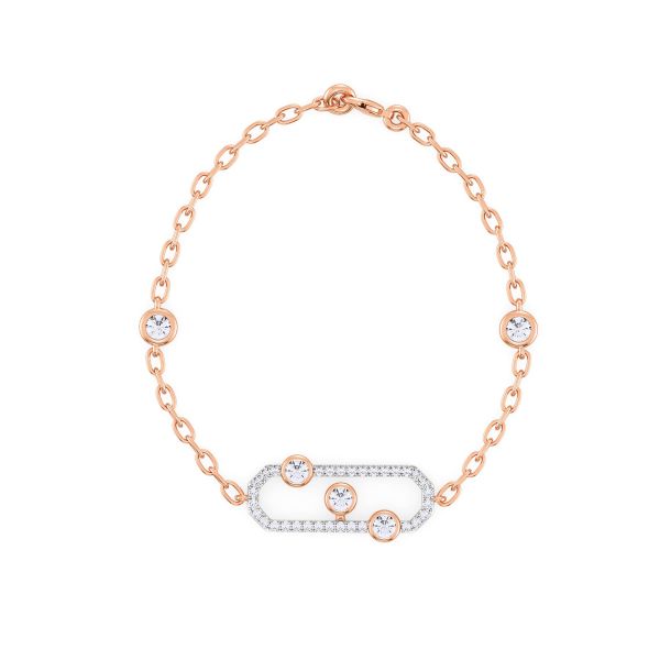 Cora Trey Cluster Diamond Bracelet