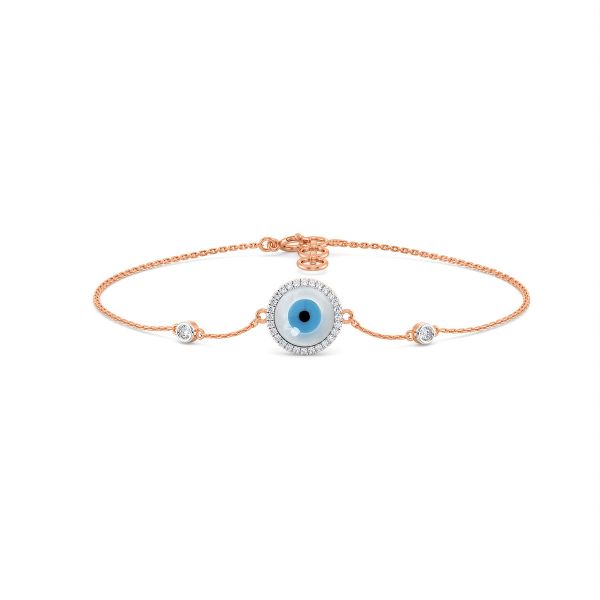Jazmin Evil Eye Diamond Bracelet