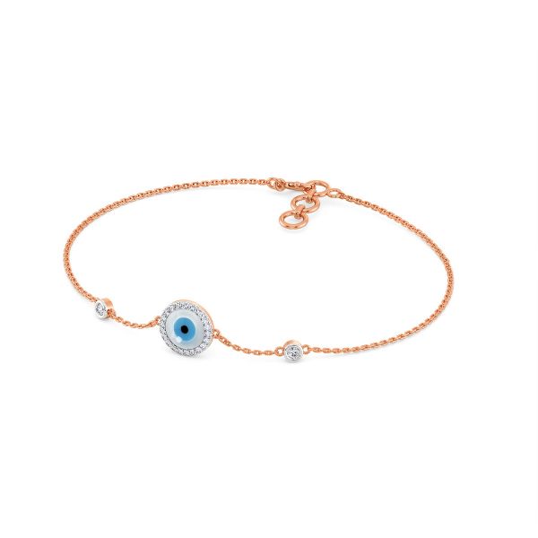 Opal Evileye Diamond Bracelet