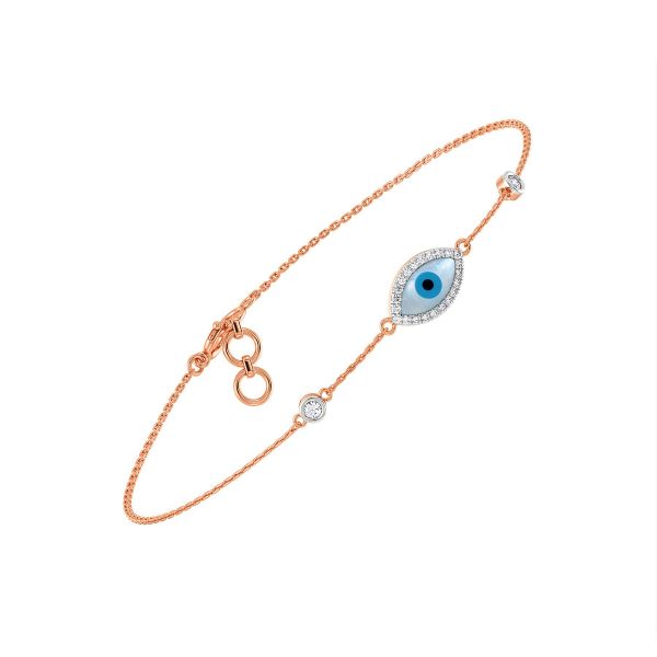 Anya Evil Eye Diamond Bracelet