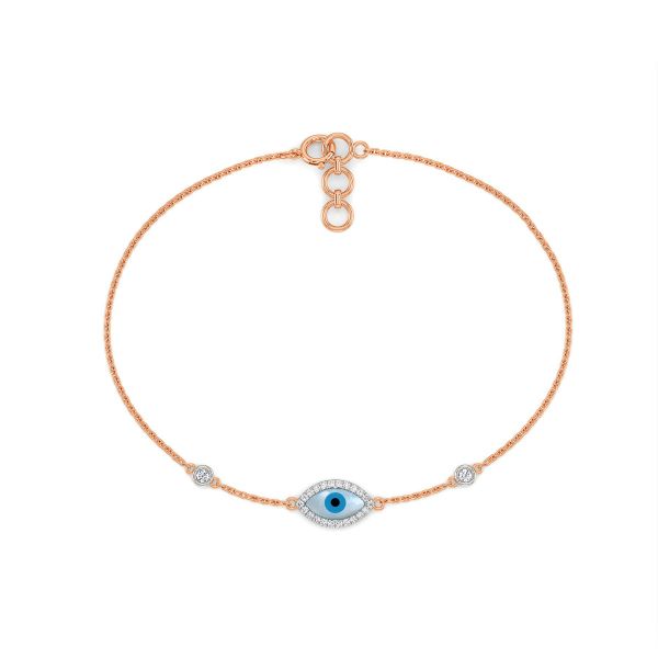 Anya Evil Eye Diamond Bracelet