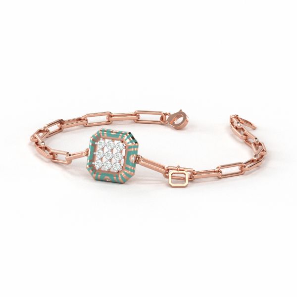 Bobby Diamond Chain Bracelet