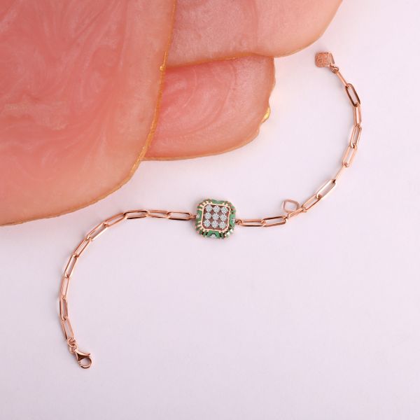 Bobby Diamond Chain Bracelet