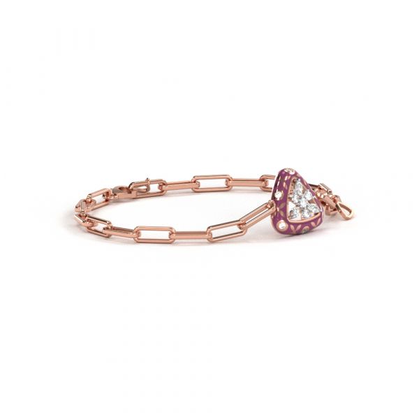 Maude Diamond Chain Bracelet