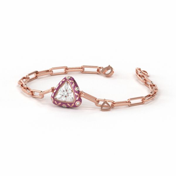 Maude Diamond Chain Bracelet