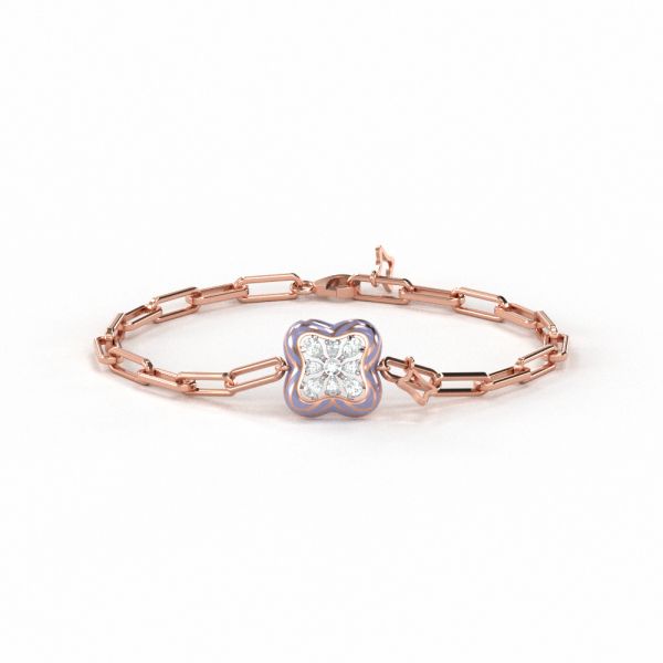 Mae Diamond Chain Bracelet