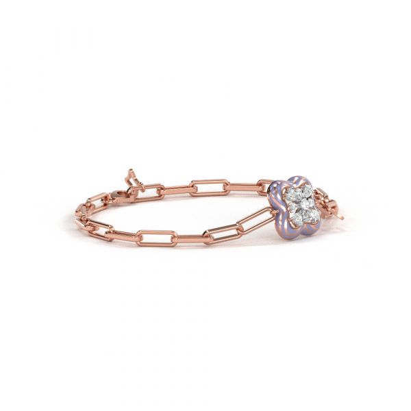 Mae Diamond Chain Bracelet