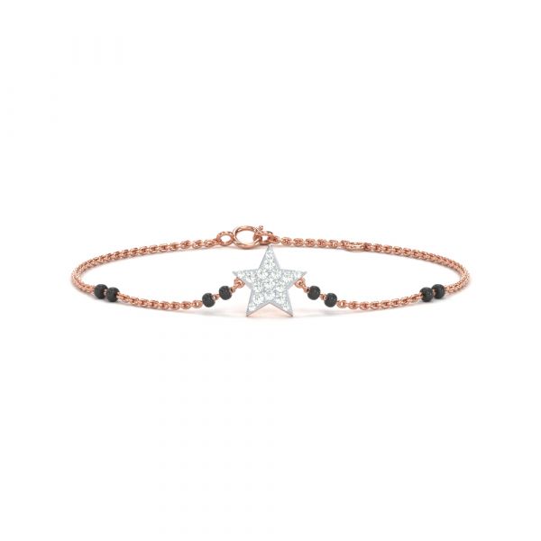Rayna Diamond Mangalsutra Bracelets