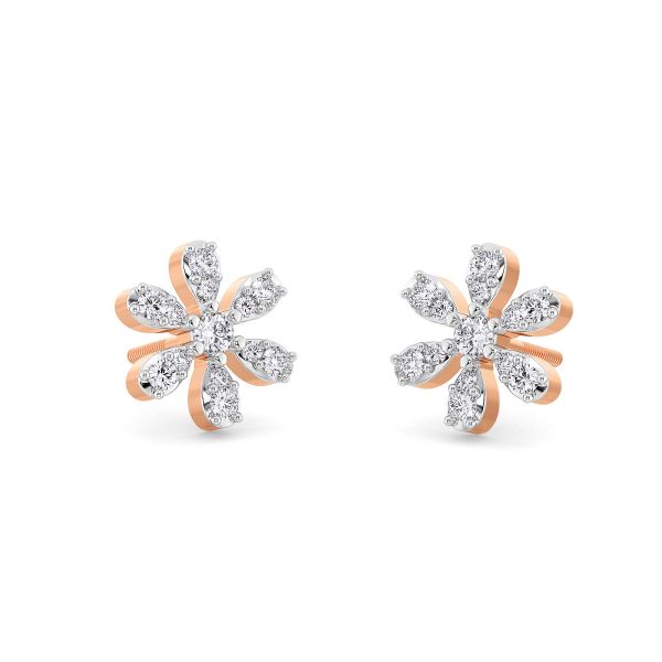 Amanda Floret Diamond Stud Earrings