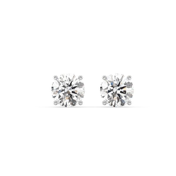 Brunetta Helain Diamond Stud Earrings (1 1/2  Ct. Tw.)