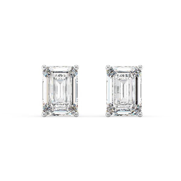 Arlet Solitaire Diamond Stud Earrings