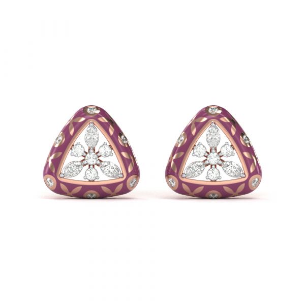 Joy Diamond Stud Earrings