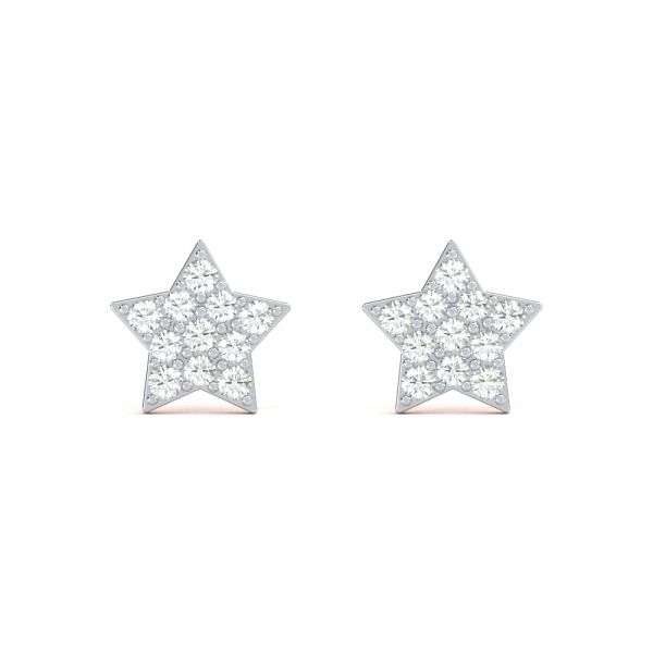 Zaynab Diamond Stud Earrings