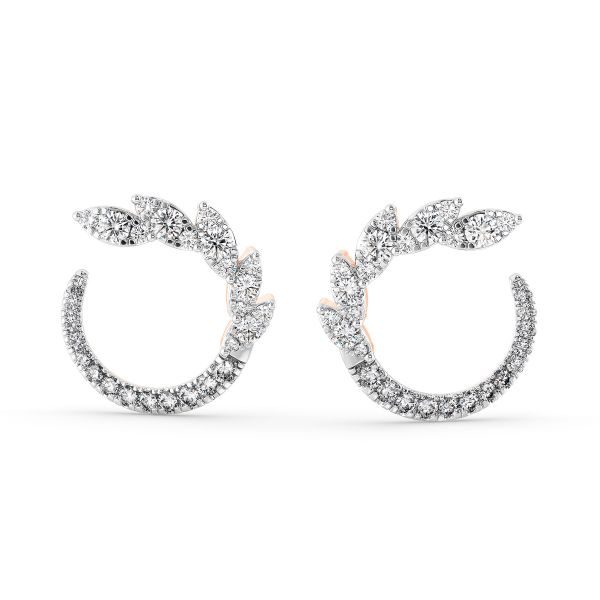 Miray Diamond Hoop Earrings