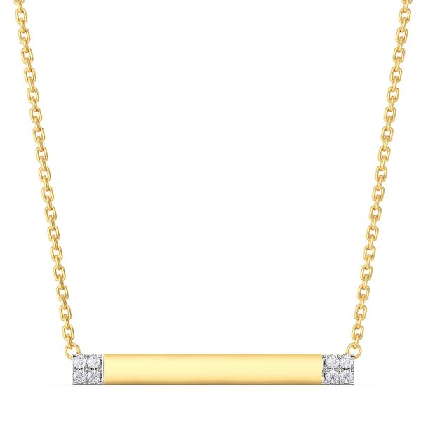 Nile Sleek Diamond Necklace
