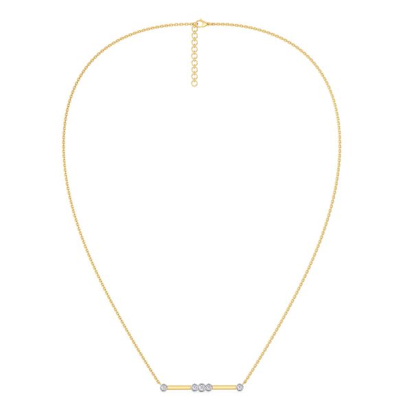 Elissa Vertex Diamond Necklace