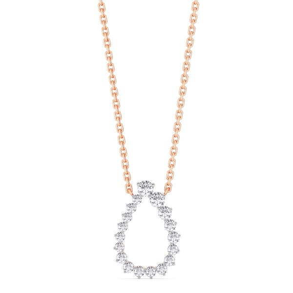 Alexis Pear Diamond Necklace