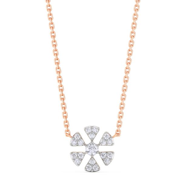 Hope Floweret Diamond Necklace