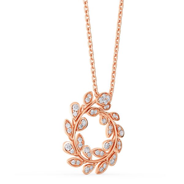 Amina Fern Diamond Necklace