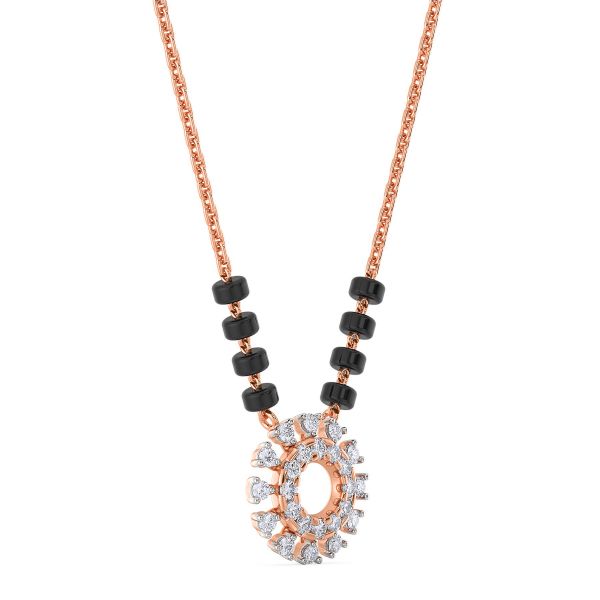Adele Sunshine Diamond Mangalsutra Necklace