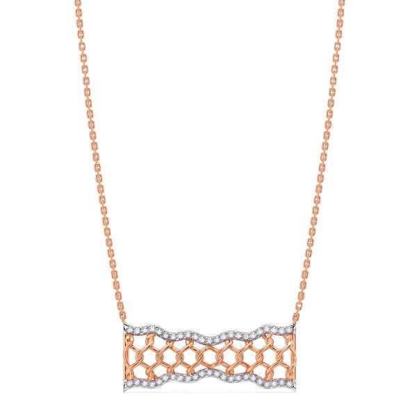 Trellis Diamond Necklace