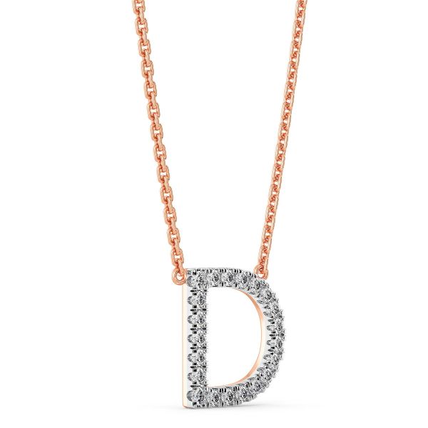 Dania D Alphabet Necklace