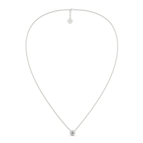 Violetta Solitaire Diamond Necklace