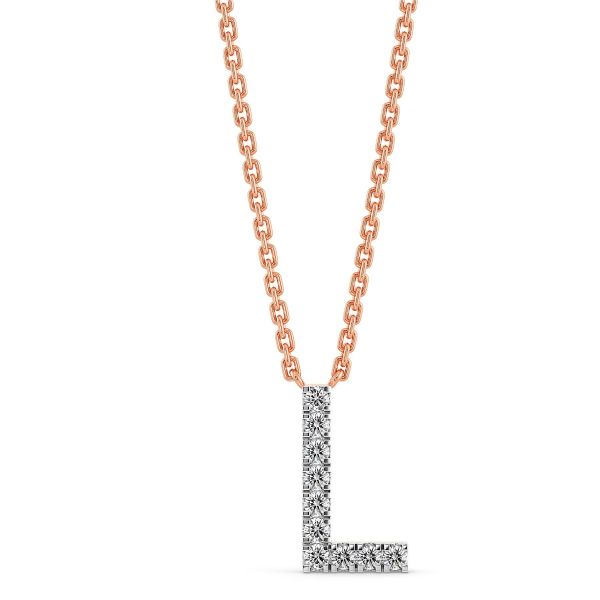 Laura L Alphabet Necklace