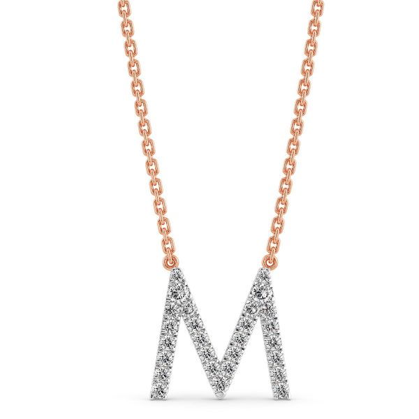 Mia M Alphabet Necklace