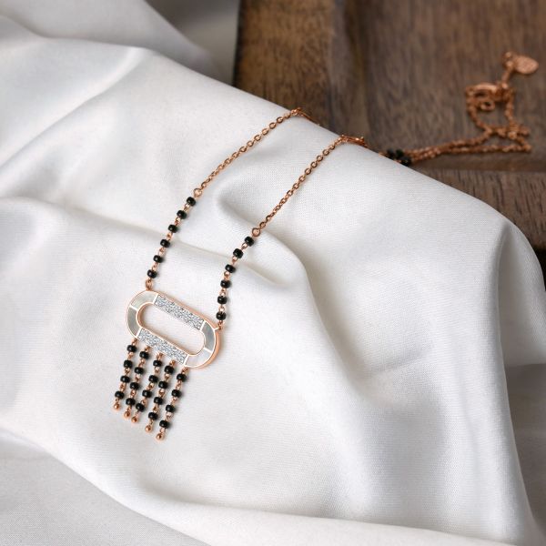 Makina Diamond Mangalsutra Necklace