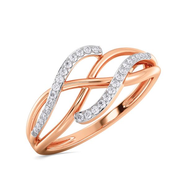 Catalina Intertwine Diamond Ring