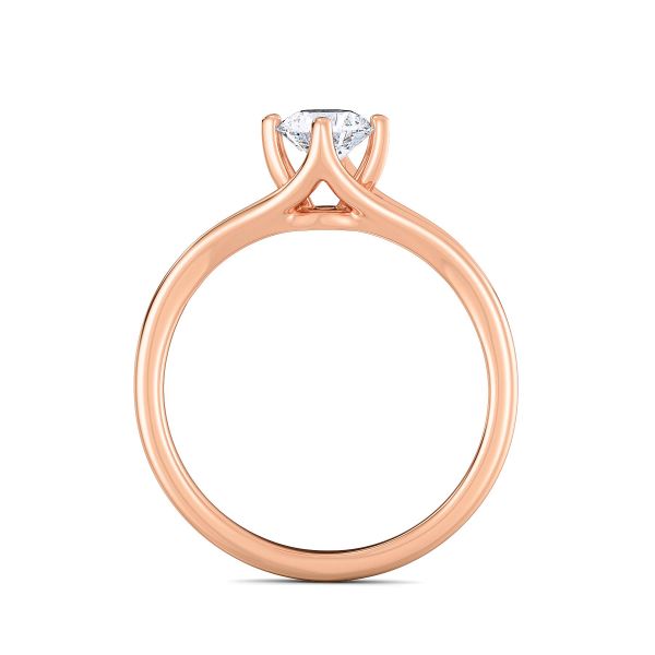 Elaina Brigette Diamond Solitaire Ring (1/2 Ct. Tw.)