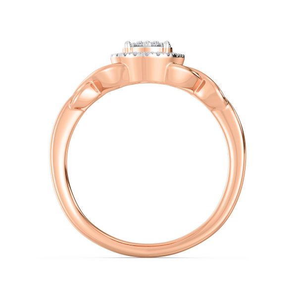 Hana Knot Diamond Promise Ring