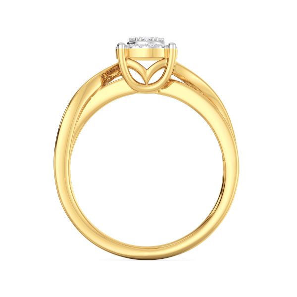 Heavenly Classic Halo Ring