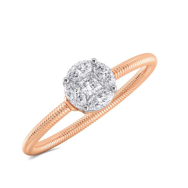 Kenia Enclose Diamond Ring