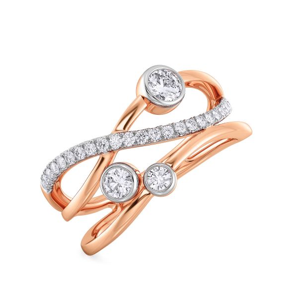 Samira Glitz Solitaire Diamond Ring