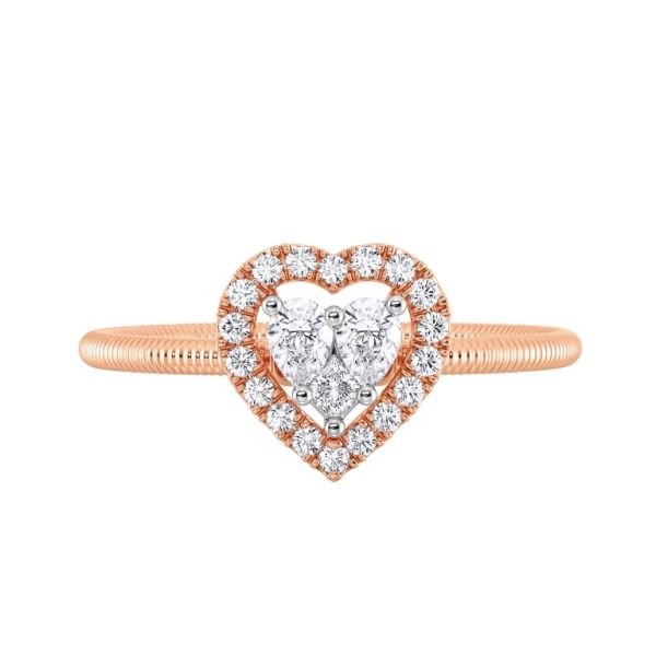 Sariyah Heart Diamond Ring