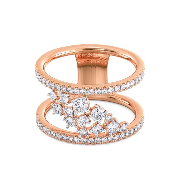 Stevie Interlace Diamond Ring