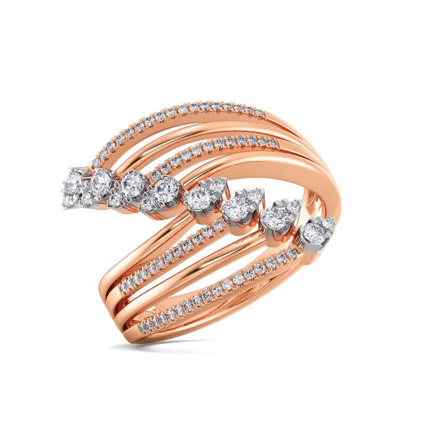 Tatiana Diamond Cocktail Ring