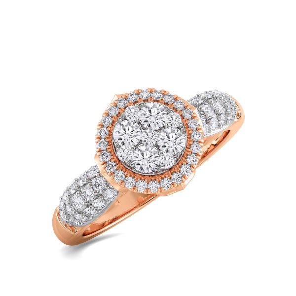 Valery Cirque Diamond Cluster Ring