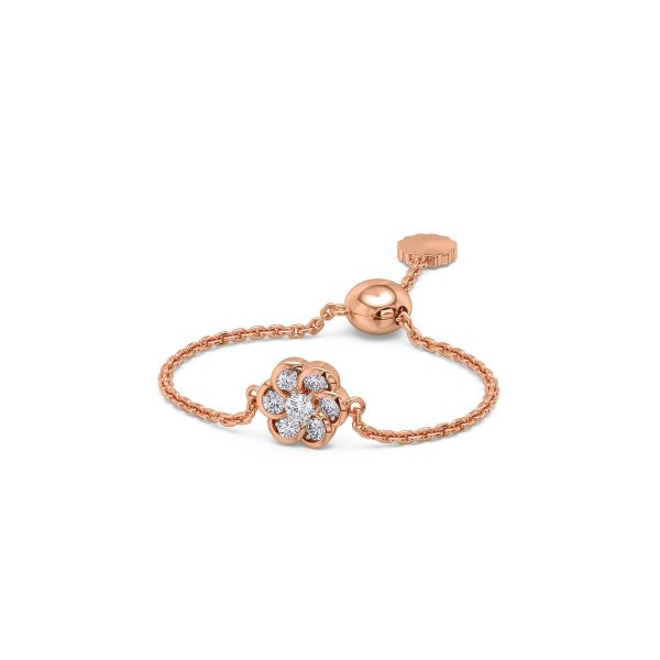 Agnetha Floweret Diamond Flexi Ring