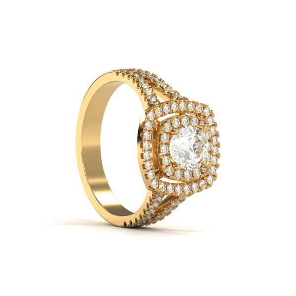 Iman Solitaire Diamond Ring