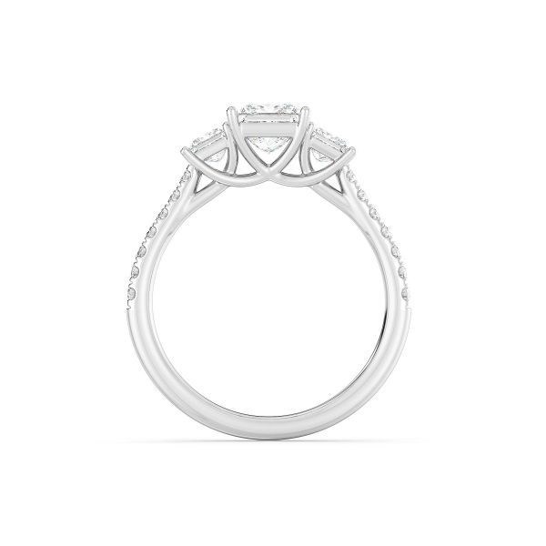 Manon Three Stone Diamond Ring 