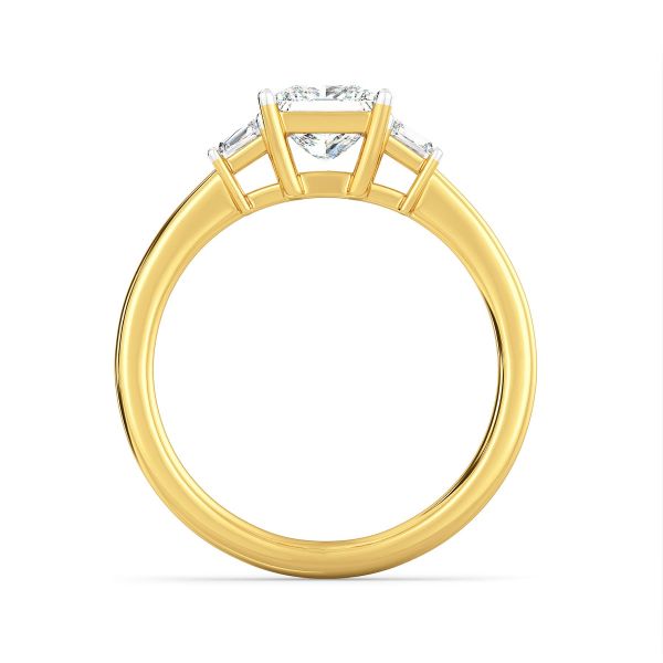 Leila Three Stone Diamond Ring