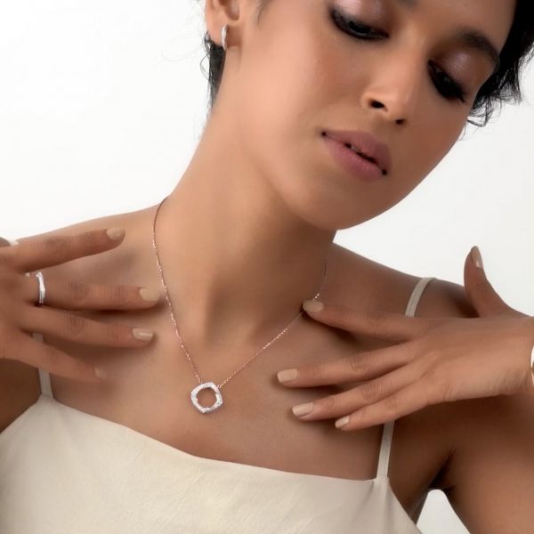 Hadiya Diamond Necklace