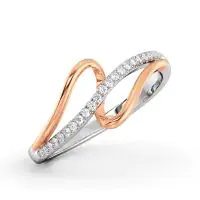 Harita Wave Diamond Ring