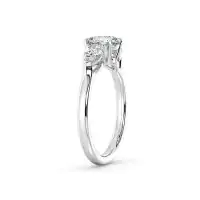 Gina Three Stone Diamond Ring (1 Ct. Tw.) Lab-grown diamond RG of SVR in  Gold Metal